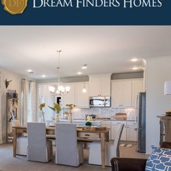 Dream Finders Homes - Dream Finders Home Page Graphic of one of their typical homes-kitchen area.