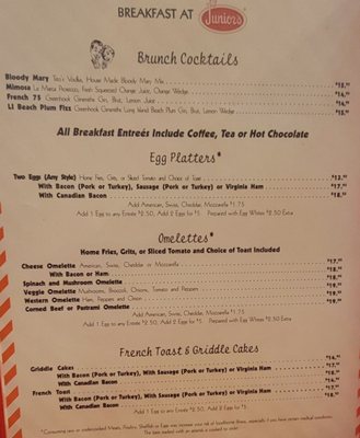Menu photo 4 Junior's Restaurant Brooklyn, NY Menu photo 4 Junior's Restaurant Brooklyn, NY