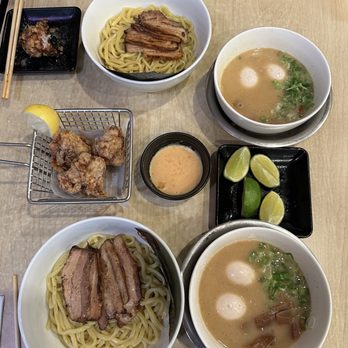 Kashiwa Ramen - Tsukemen with pork chashu & chicken karaage - Ramen Near Me - Costa Mesa, California Kashiwa Ramen - Tsukemen with pork chashu & chicken karaage - Ramen Near Me - Costa Mesa, California