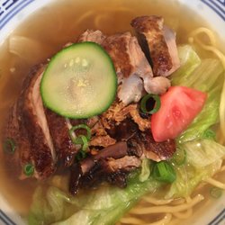 Ting Kee Mie - Noodlesoep Japanse mie met eend (9,5€)