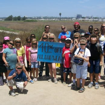 Gum Grove Nature Park - This photo was taken from the lush, green canopy. (7/09) - Hiking Near Me - Seal Beach, California