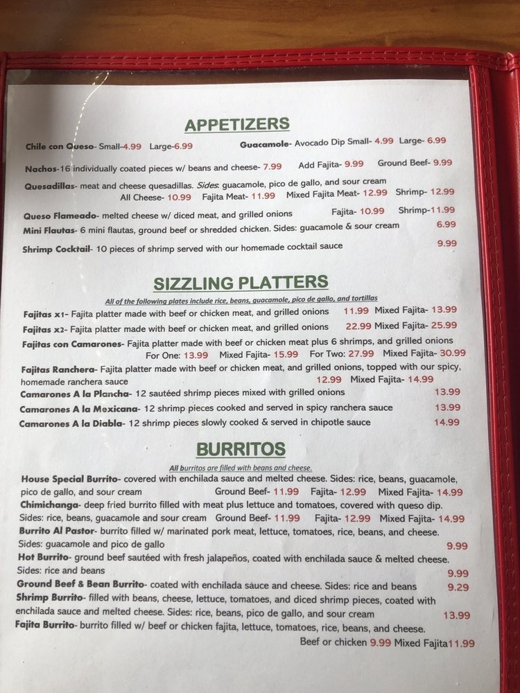Anthonys Mexican Restaurant