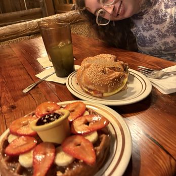 The Yellow Deli - Waffle with fruit, breakfast sandwich with pastrami - Sandwiches Near Me - Vista, California The Yellow Deli - Waffle with fruit, breakfast sandwich with pastrami - Sandwiches Near Me - Vista, California