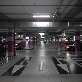 Zenia Boulevard - Underground parking lot. La Zenia Boulevard shopping center, Costa Orihuela, Spain - Shopping Centers Near Me - Orihuela, A
