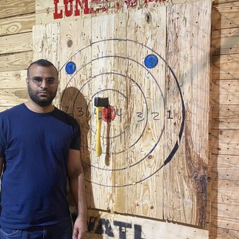 LumberJaxe - Axe Throwing Hall - Dang son! - Axe Throwing Near Me - Athens, Georgia