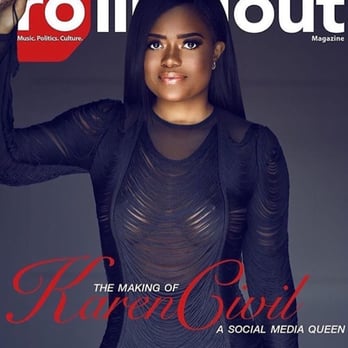 Makeup By Oz - Karen Civil for Rolling Out Magazine cover 2016 - Makeup Artists Near Me - Atlanta, Georgia