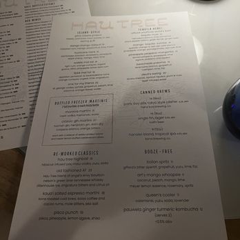 Hau Tree - Cocktail menu - Seafood Near Me - Honolulu, Hawaii Hau Tree - Cocktail menu - Seafood Near Me - Honolulu, Hawaii