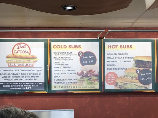 Menu photo 2 Catoosa Deli Tulsa, OK Menu photo 2 Catoosa Deli Tulsa, OK