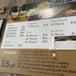 Tang Chao Spa in Brooklyn gift card