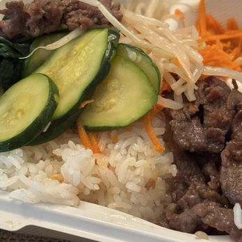 Big Bang Grill - Bibimbap super good! - Asian Fusion Near Me - Visalia, California