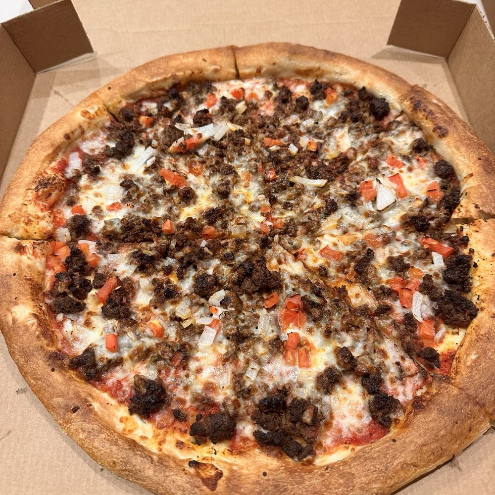 Kofta pizza