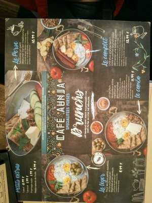 Menu photo 2 Cafe Aunja Montreal, QC