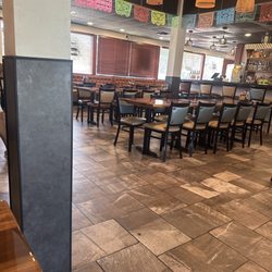 El Agave - Bar and seating area not being used at the moment.