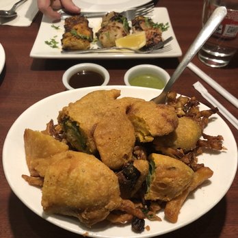Bhog Multi-Cuisine Indian Restaurant - Assorted Pakora and Assorted Chicken Kababs - Indian Near Me - Rocky Hill, Connecticut