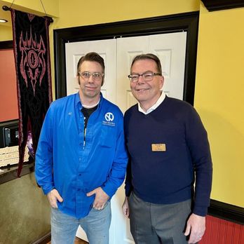True Neutral - The Mayor visits True Neutral - Comic Books Near Me - Gurnee, Illinois