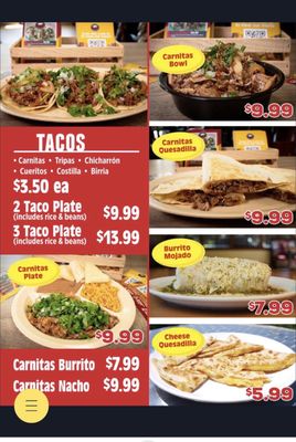 Menu photo 5 Carnitas al Estilo Michoacan Moreno Valley, CA