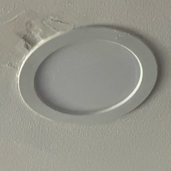 Gil’s Electrical Services - Recess lights with excessive putty or whatever they used to have it stay in place looks tacky and unprofessional and they have a license - Electricians Near Me - San Fernando, California Gil’s Electrical Services - Recess lights with excessive putty or whatever they used to have it stay in place looks tacky and unprofessional and they have a license - Electricians Near Me - San Fernando, California
