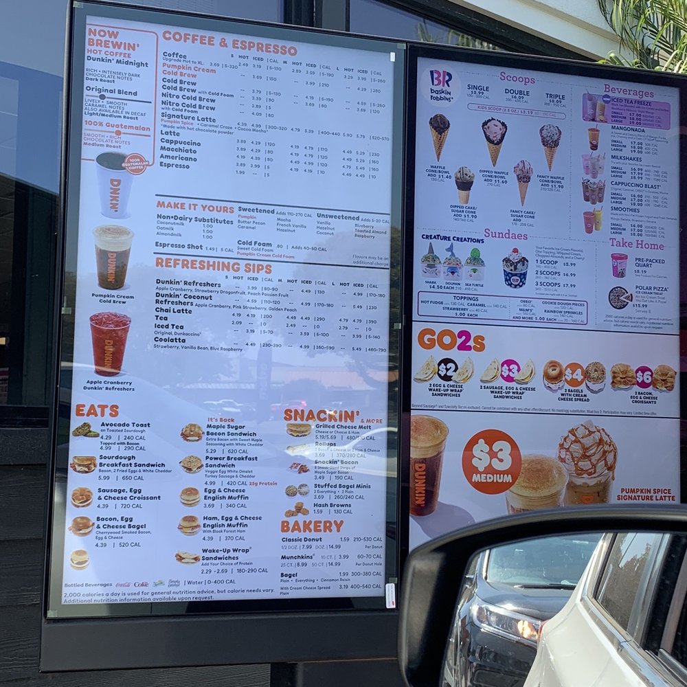 Dunkin' - Menu - Donuts Near Me - Suisun City, California Dunkin' - Menu - Donuts Near Me - Suisun City, California