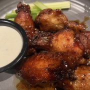 Photo of Wood-n-Tap Bar & Grill- Hartford - Hartford, CT, United States. Thai Chicken Wings