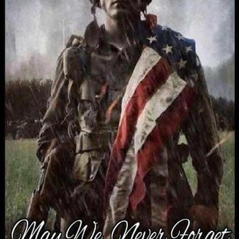 Star Donuts - a soldier holding an american flag - Donuts Near Me - Jackson, California