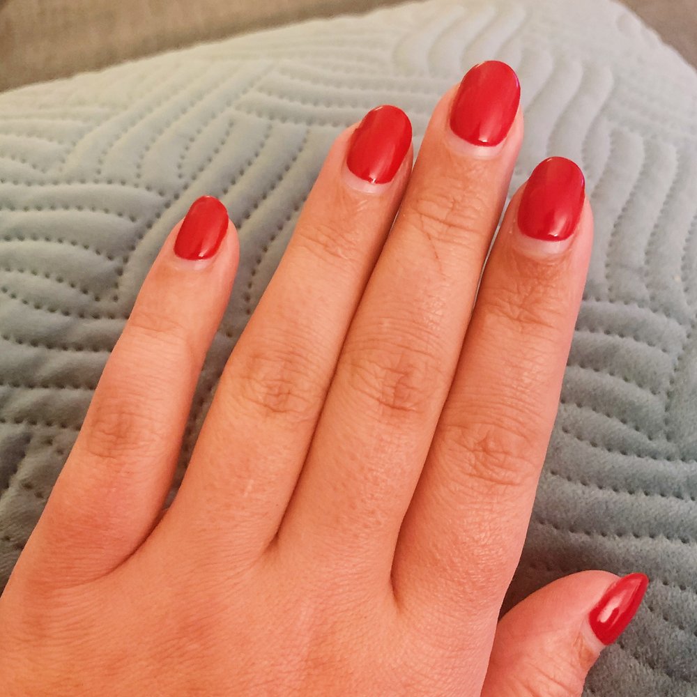 Nails by Laura Stark - 4 week grow out. - Nail Technicians Near Me - Portland, Oregon Nails by Laura Stark - 4 week grow out. - Nail Technicians Near Me - Portland, Oregon