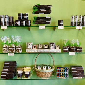 Bouchėe Confections - Display shelf - Chocolatiers & Shops Near Me - Reno, Nevada