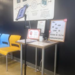 Check in area