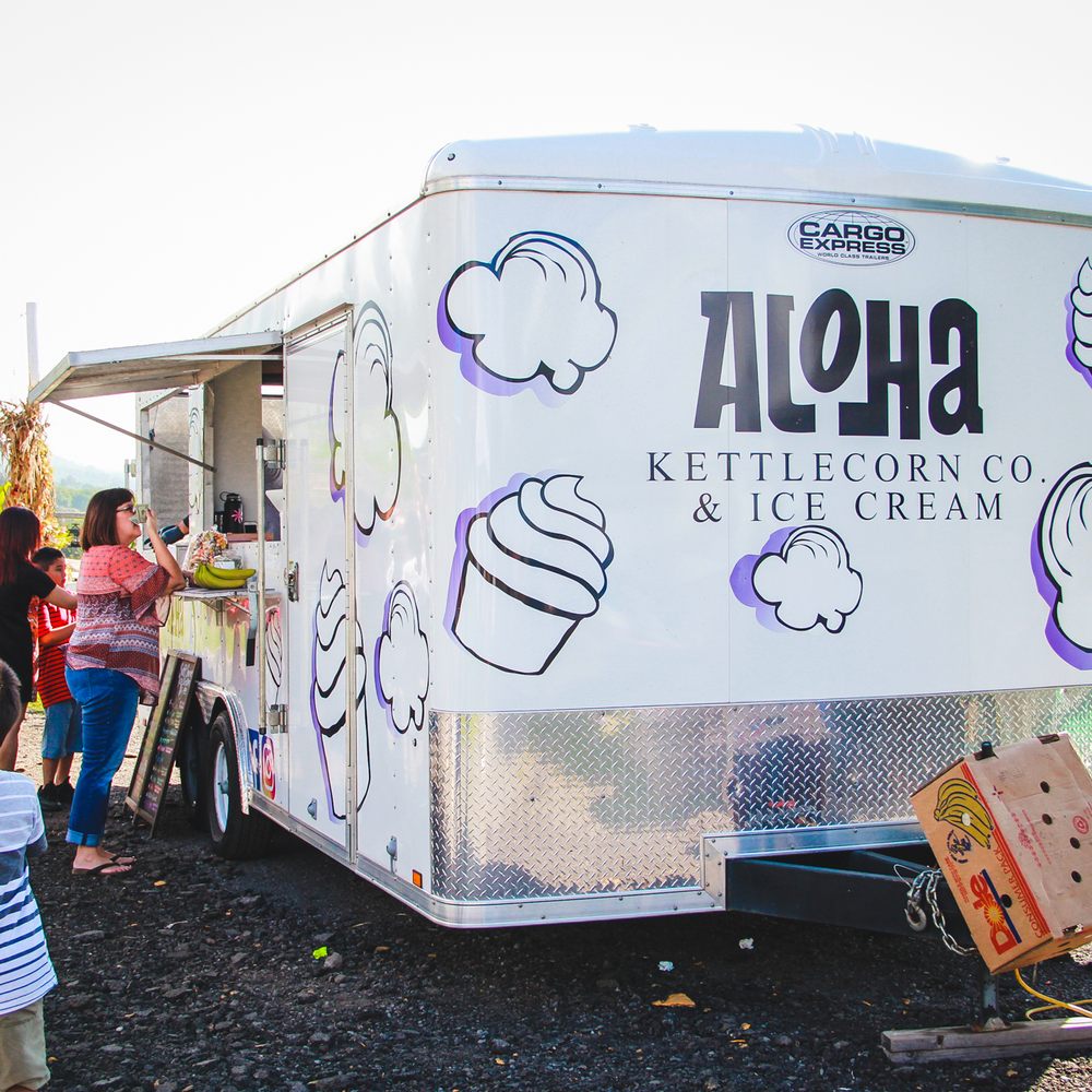 Aloha Kettlecorn - Posted at Kula Country Farm's Pumpkin Patch - Food Trucks Near Me - Kahului, Hawaii Aloha Kettlecorn - Posted at Kula Country Farm's Pumpkin Patch - Food Trucks Near Me - Kahului, Hawaii
