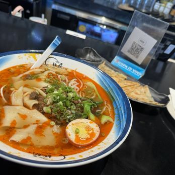 Noodle Dynasty - Dan dan noodle with wide noodle - Noodles Near Me - Beaverton, Oregon Noodle Dynasty - Dan dan noodle with wide noodle - Noodles Near Me - Beaverton, Oregon