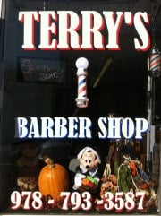 Terry's Barber Shop Logo