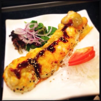 Crazy Sushi - Oregon roll. Scallops on top - Sushi Bars Near Me - Tigard, Oregon