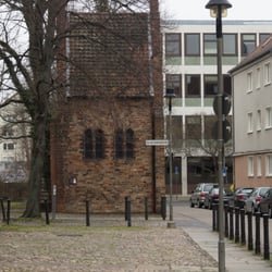 Liberei - Blick auf das Gebäude Liberei von Alte Waage
