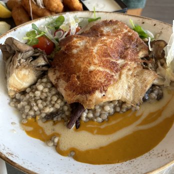 Humble Market Kitchin - Potato Crusted Local Catch (monchong fish) - Asian Fusion Near Me - Kihei, Hawaii