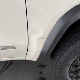 Before anti dent service