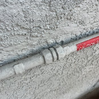 Titanium Solar - Three stucco jobs later and this is what they leave you with. Still waiting for the replacement 1 year later. - Solar Installation Near Me - Rancho Cucamonga, California Titanium Solar - Three stucco jobs later and this is what they leave you with. Still waiting for the replacement 1 year later. - Solar Installation Near Me - Rancho Cucamonga, California