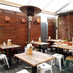 Skewer'd - Courtyard area with heating