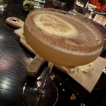Double Cut Steak House - Apple Hennessy drink - Steakhouses Near Me - Pocono Summit, Pennsylvania