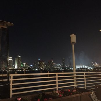 Peohe's - View of downtown San Diego from deck seating - Seafood Near Me - Coronado, California