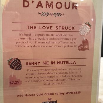 Enchanted Coffee - February special - Coffee & Tea Near Me - Brea, California
