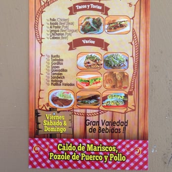 Taqueria La Estrellita - Menu - Mexican Near Me - Rutledge, Tennessee