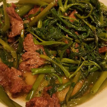Chinese Imperial Inn - Beef and water-spinach garlic stir fry - Chinese Near Me - Cincinnati, Ohio Chinese Imperial Inn - Beef and water-spinach garlic stir fry - Chinese Near Me - Cincinnati, Ohio