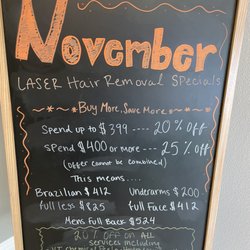 Ultimate Image MedSpa - November specials