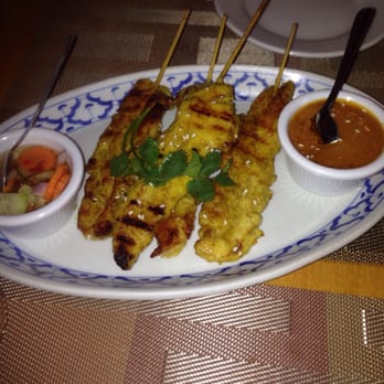 Aroma Thai - Chicken Satay - Thai Near Me - Imperial Beach, California