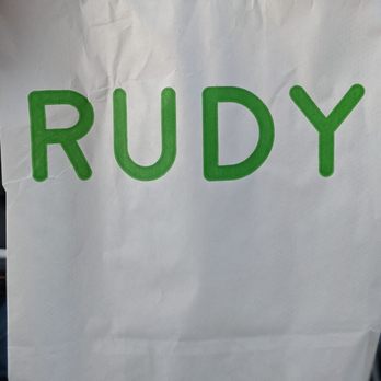 Rudy - Love the branding on the paper bag! - Burgers Near Me - Toronto, Ontario