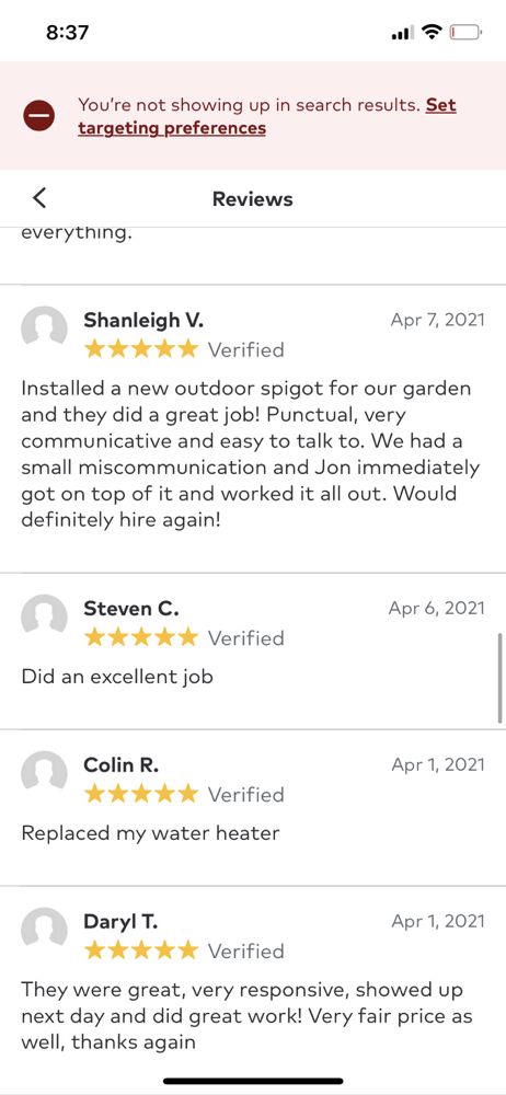 Slide of Mahoney Plumbing & Heating