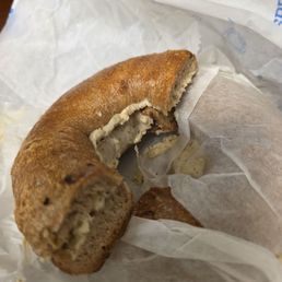 This was $6. A thin dry bagel with barely any cream cheese. This was $6. A thin dry bagel with barely any cream cheese.