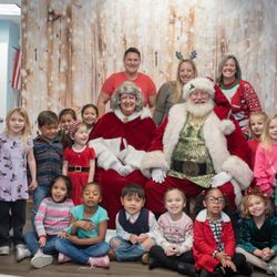 Armed Services YMCA of Hampton Roads - With Santa and Mrs. Claus
