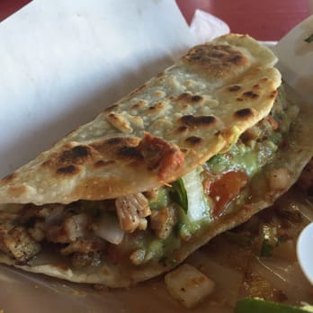 Los Perrones - Their flour tortillas are really big!  chicken taco - Tacos Near Me - Tijuana, BCN