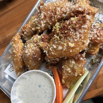 Bissell Brothers - Parmesan Garlic Wings - Breweries Near Me - Portland, Maine Bissell Brothers - Parmesan Garlic Wings - Breweries Near Me - Portland, Maine
