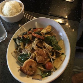 Poor Calvin's - Black Tiger Shrimp Pad Thai - Asian Fusion Near Me - Atlanta, Georgia